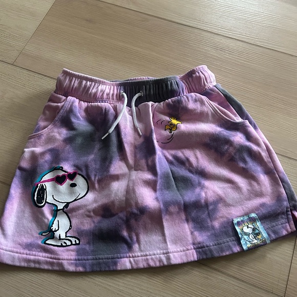 Justice Other - Kids justice snoopy Tie-Dye Skirt size 12